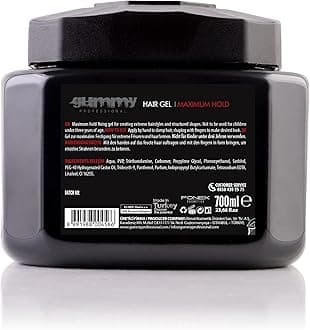 Hair Gel, 23.5 Fl Oz,Regular,700ml (Pack of 2)