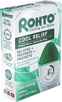Rohto Cool Redness Relief Eye Drops 0.4 Fl Oz