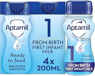 1 First Infant Milk From Birth, 4 x 200ml