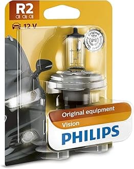 Philips R2 Visio 12475B1 Headlight Bulb Single in Blister Pack