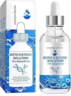 Emille Beauty Botox Stock Solution Facial Serum, Hyaluronic Acid Face Serum for All Skin Types, Vitamin C Serum for Women, Anti Aging Serum for Men and Women, Reduce Wrinkles, Plump Skin, Firm Face