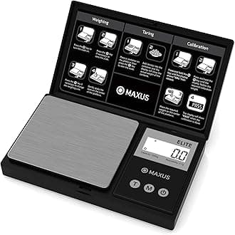 Digital Gram Scale 1000g/0.1g, Small Food Scale with Backlit LCD, Mini Pocket Scale for Jewelry