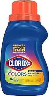 Clorox 2 Stain Remover and Color Brightener, 22 Ounces (Packaging May Vary), 22 Fl Oz (Pack of 1)