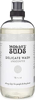 Delicate Wash Liquid Laundry Soap | Clean, Simple Ingredients | Gently Removes Stains and Deodorizes | Unscented, 16 fl oz