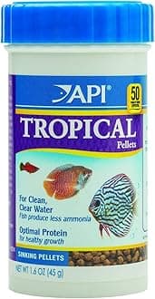 API Pellets Tropical Fish Food, 1.6 OZ