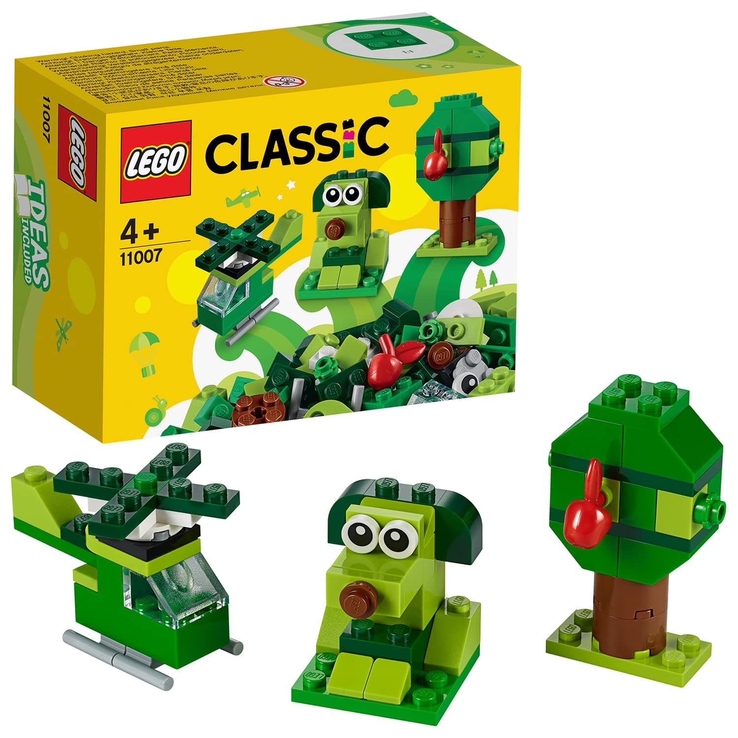 11007 Classic Creative Green Bricks