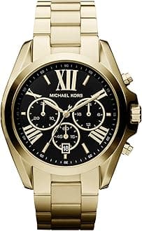 Bradshaw Women's Watch, Stainless Steel Chronograph Watch for Women with Steel or Leather Band