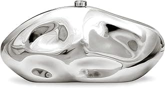 NUSTTAL Acrylic Clutch Purse for Women Irregular Shell Evening Handbag for wedding party