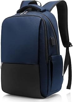 Laptop Backpack Men's Work for 15.6 Inch Notebook, Water-Repellent School Backpack for Work, Outdoor, Travel, Camping