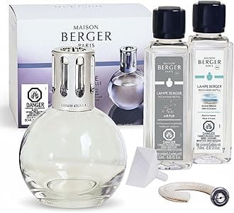 Lampe Giftset - Starter Round - Home Fragrance Diffuser - Includes 2 Fragrances So Neutral and Ocean Breeze - 250 milliliters - 8.45 Fluid Ounces