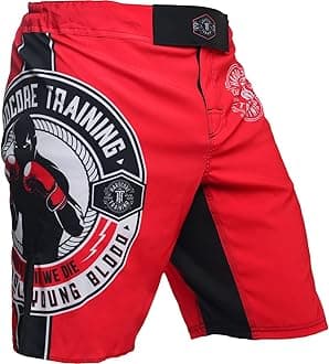 Hardcore Training Fight Shorts Kurze Hose Herren MMA BJJ Grappling Fitness Boxen Muay Thai No Gi
