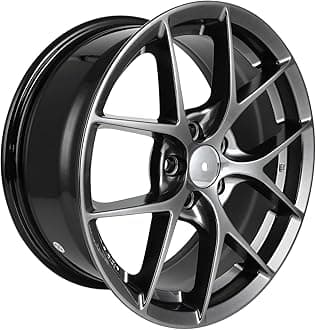 SCITOO wheel rims size:16 * 7.0in,ET:38,H/PCD:5 * 100,CB:73.1,1 pcs HYPER BLACK