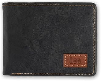 Men’s Bifold Wallet Slim Casual Everyday Minimalist Cash and Card Holder (Black)
