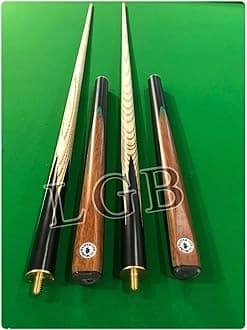 LGB Snooker & Pool cue Stick by Master pro Butt Quarter Joint (Black-2)