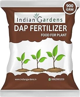 Indian Gardens - Bio DAP Fertilizer for All Purpose Home Plants & Gardening Purpose 100% Water Soluble Fertilizer - 900 Grams