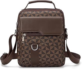 Crossbody Bag for Mens, Men's commuter shoulder bag, Travel bag Work Business Small men's satchel