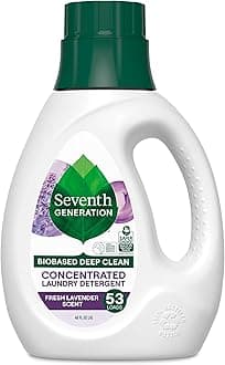 Concentrated Laundry Detergent, Fresh Lavender scent, 40 oz (53 Loads)