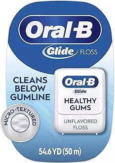 Glide Floss Health Gums Unflavored Floss 54.6 YTD (50 m) (Pack of 1)