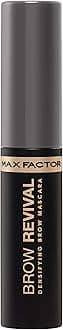Max Factor Brow Revival Densifying Eyebrow Gel with Oils and Fibers Shade Grey 004