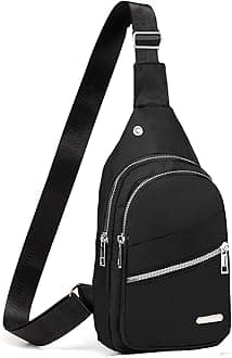 Crossbody Small Sling Backpack Sling Bag for Women, Chest Bag Daypack Crossbody for Travel Sport