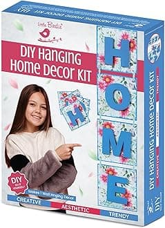 Little Birdie DIY Home Wall Hanging Kit | Wooden Hanging for Home Decor | Modern Wall Decorative Kit | Craft Kit for Kids & Adults