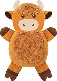 Cuckool Microwave Heating Pad for Pain Relief - Highland Cow-3