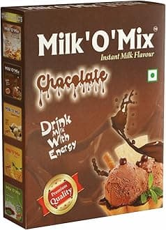MILK'O'MIX Chocolate Milk Flavour Drink With Energy Box - 150g Pack of 1