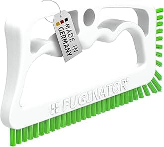 Fugenial"Fuginator Tile Joint Cleaning Brush for Use in The Bathroom, Kitchen and The Rest of The Household (White/Green)