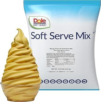 Soft Serve Mix, Orange, 19 Pound