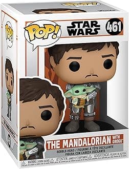 POP! Star Wars: The Mandalorian #461 The Mandalorian with Grogu