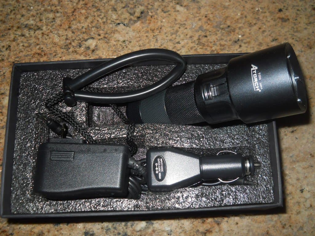 TC06 LED 1000 Lumen Underwater Dive Light