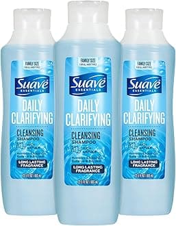 Suave Naturals Daily Clarifying Shampoo 12 oz (Pack of 3)