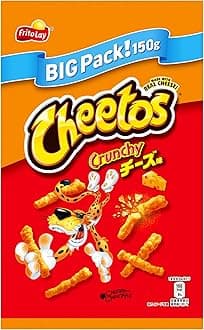Japan Fritay Cheetos Cheese Flavor Big Pack, 5.3 oz (150 g) x 12 Bags