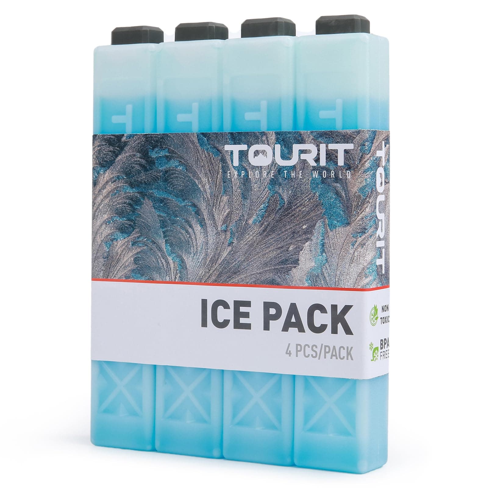 Ice Packs for Coolers Reusable Long Lasting Freezer Packs for Lunch Bags/Boxes, Cooler Backpack