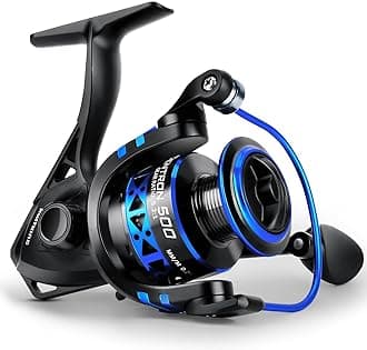 KastKing Summer and Centron Spinning Reels, 9 +1 BB Light Weight, Ultra Smooth Powerful, 500 Size is Perfect for Ice Fishing