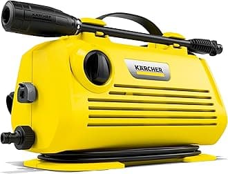 Kärcher Pressure Washer K 2 Horizontal, Vario Power Spray Wand - for Cars, Decks, Driveways, Siding, Patios, max. 2000 PSI 1.45 max. GPM