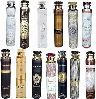 Oud Air Freshener, Luxury Dubai Arabic Room Spray, Long-Lasting Fragrance, 300ml x 1 Pack (Ana Abiyedh White Original)