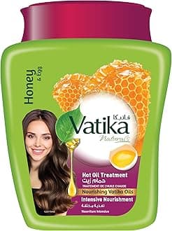 Vatika Naturals Intensive Nourishment Hammam Zaith Hot Oil Treatment 1kg | Hair Mask Infused with Honey & Egg | For Deep Hydration & Moisturization