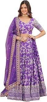 ITASHIYA indian ready to wear lehenga choli for women flared party night with stitched blouse LW-7080