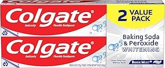 Colgate Baking Soda and Peroxide Whitening Toothpaste - 6 ounce (2 Count)