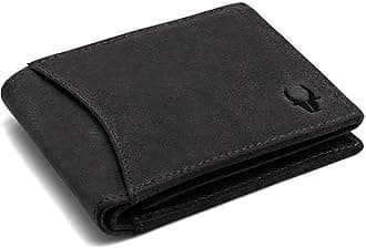 Top Grain Leather Wallet for Men I 9 Card Slots I 2 Currency & 2 Secret Compartments I 1 Zipper & 3 ID Card Slots…
