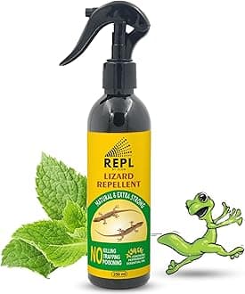 - Lizard Repellent Spray (250ML * 2) For Home | 100% Natural Pest Control | Made Of Peppermint & Eucalyptus Oil | Lizard Spray | Permanent Solution For Lizards | Not Lizard Killer| PK Of 2