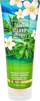 Bath & Body Works Ultimate Hydration Body Cream For Women 8 Fl Oz 1- Pack (8 Ounce (Pack of 1), Tahiti Island Dream)