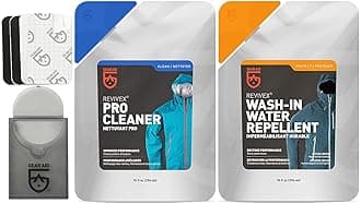 Outerwear Care Kit with Pro Cleaner, Wash-In Water Repellent and Tenacious Tape Mini Patches