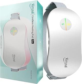Slimpal Heating Pad, Electric Cordless Heat Pad Gifts for Girl Women Her Wife, White