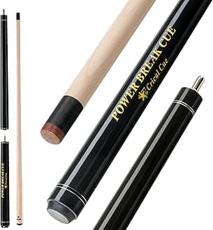 CRICAL Break Jump Pool Cue 3 Piece Jump/Break Cue Stick 13.5mm Tip Canadian Maple Shaft Billiard Sticks