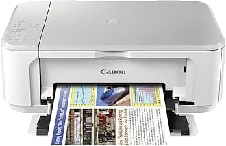 CanonPIXMA MG3620 Wireless All-in-One Color Inkjet Printer with Mobile and Tablet Printing, White
