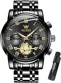 OLEVSOLEVS Men's Analog Chronograph Watch