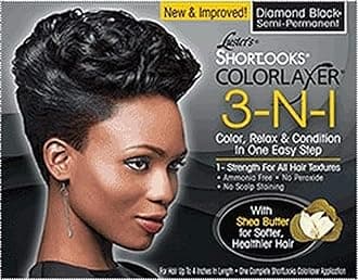 Shortlooks Color Relaxer 3-n-1 Diamond Black
