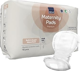 ABENA Premium Maternity Pads, Postpartum Essentials